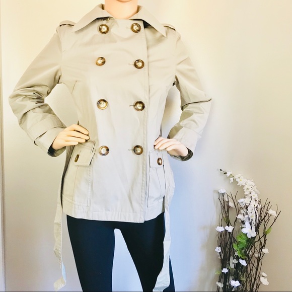 Michael Kors Women’s Tan Lined Short Jacket